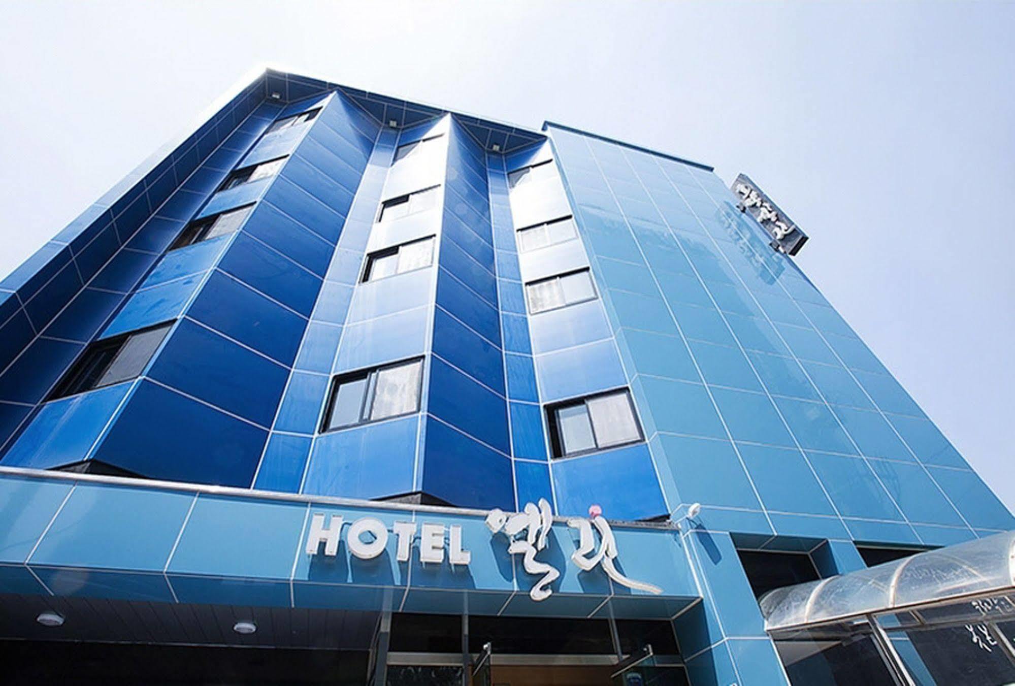 เอลิน โฮเต็ล Hotel เมืองเชจู ภายนอก รูปภาพ